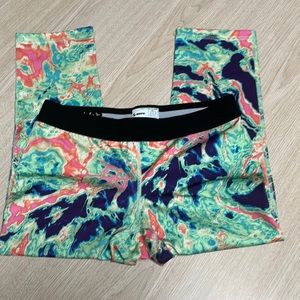 Soffe low rise capri spandex